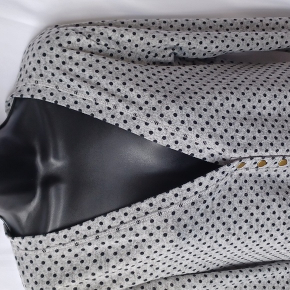 Hawthorne Polka-dot Snap Closure Cardigan - Picture 2 of 8